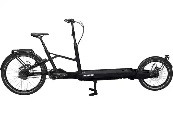 Aluminium - Lastenfahrräder - Kettler Cargoline HT 800 E-CA Belt - 750 Wh - 20 Zoll - Long John - 2027