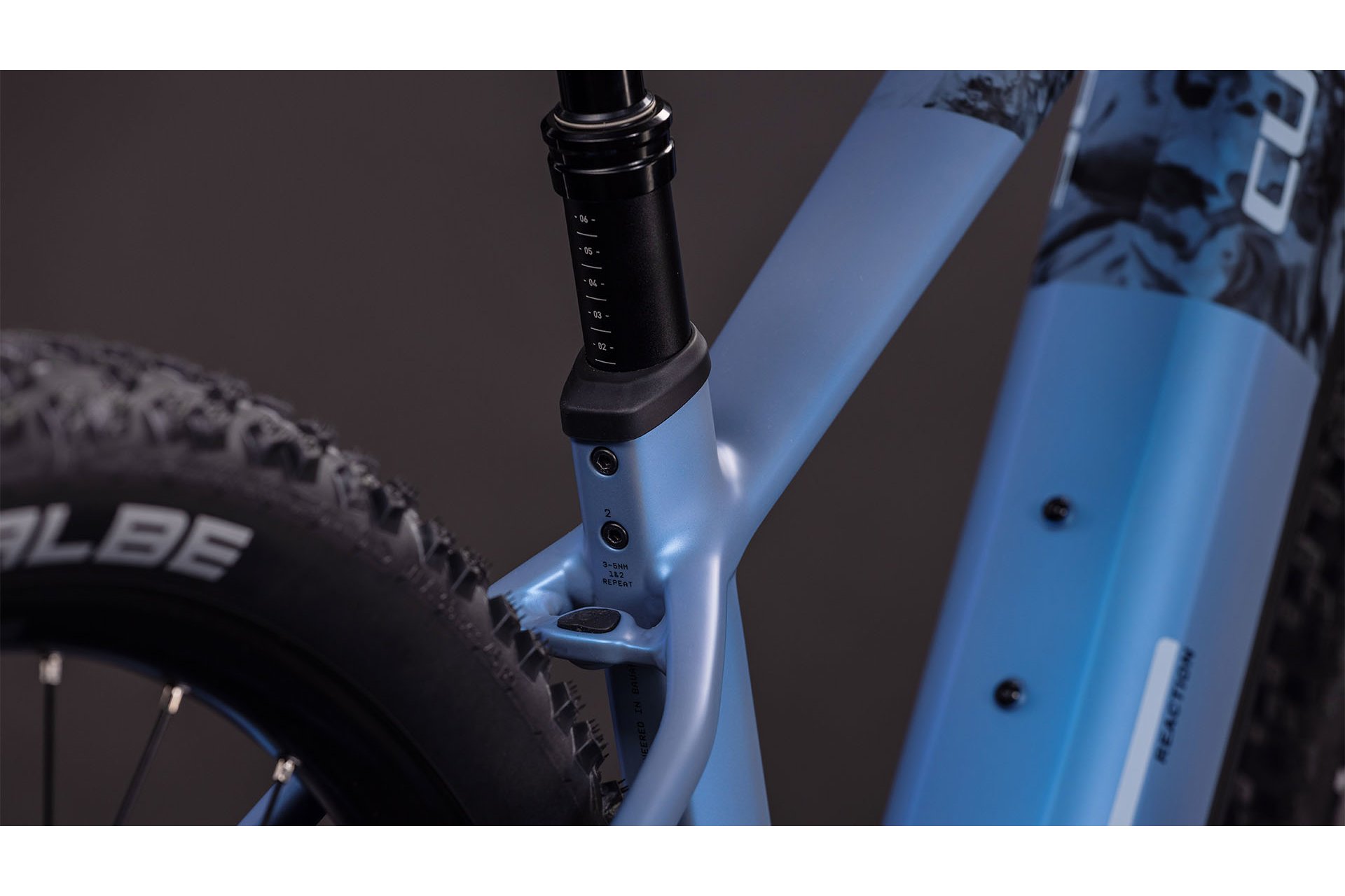 Cube Reaction Hybrid SLT 800 - 800 Wh - 27,5 Zoll - Diamant