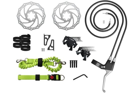 XXL Sale % - Qeridoo Scheibenbremsen Nachr&uuml;stset Zweisitzer