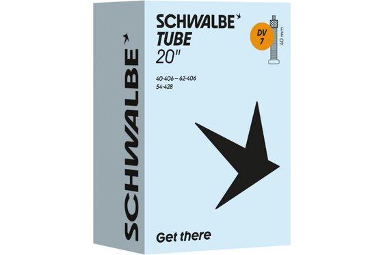 Schläuche - Schwalbe DV7 Schlauch 20 Zoll - 40 mm