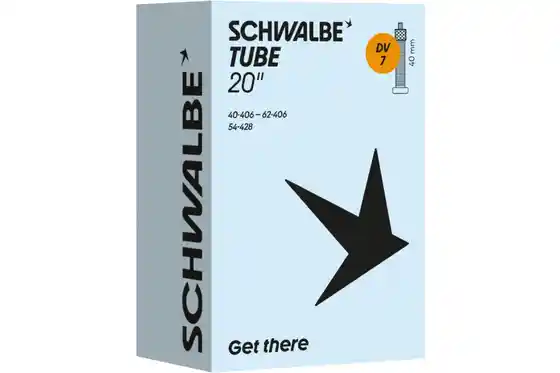Schläuche - Schwalbe DV7 Schlauch 20 Zoll - 40 mm