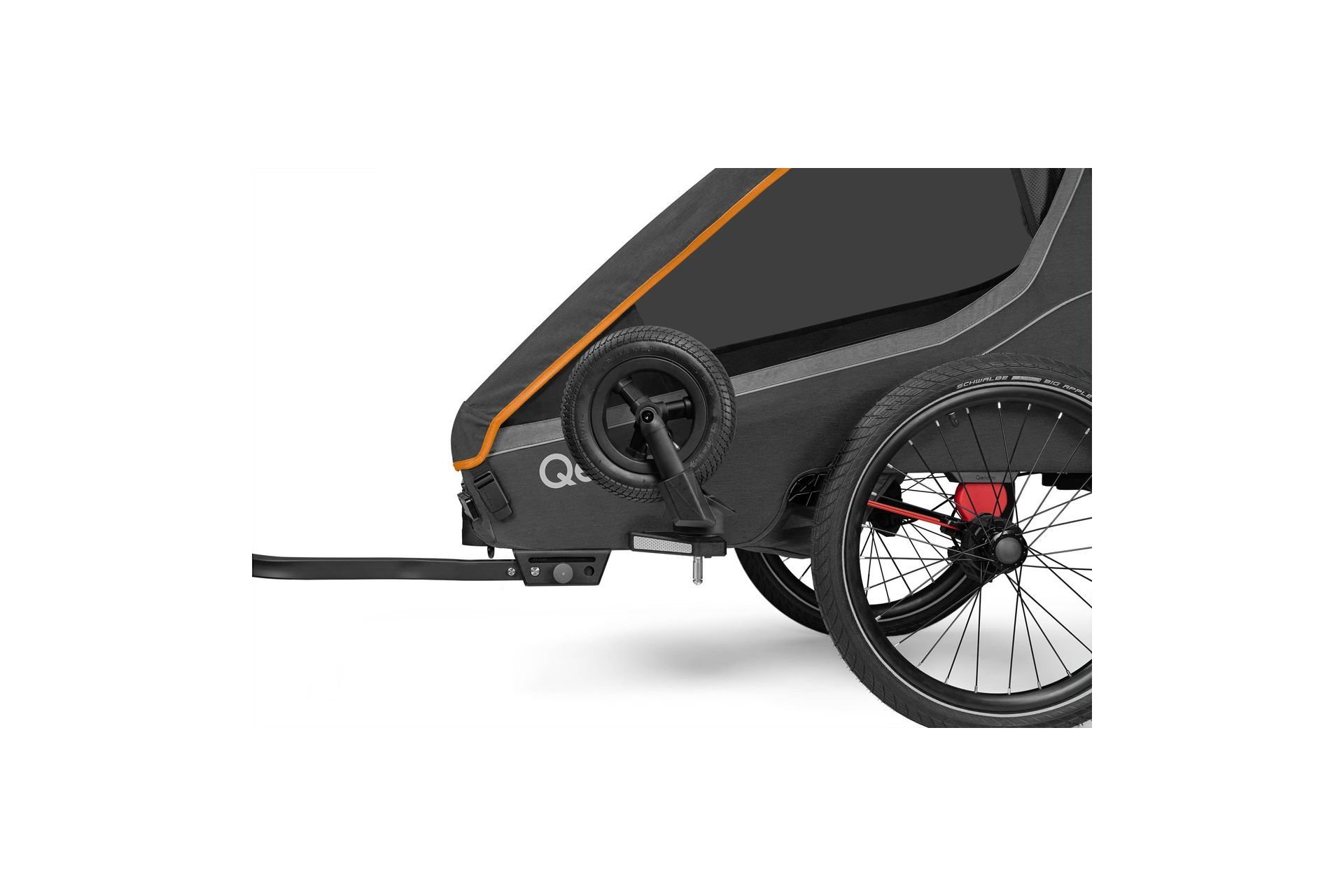 Qeridoo Radabweiser mit Buggyradhalter