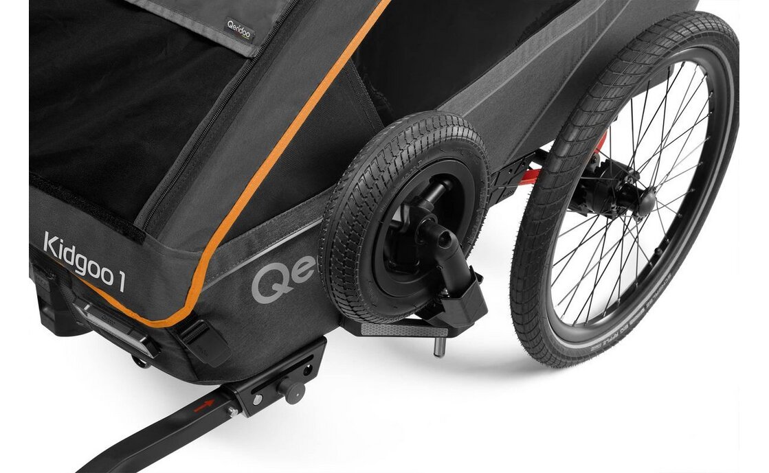 Qeridoo Radabweiser mit Buggyradhalter