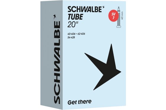 Schläuche - Schwalbe SV7 Schlauch 20 Zoll - 40 mm