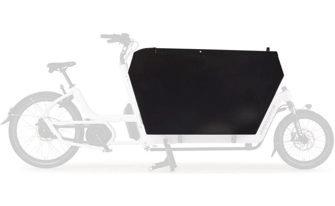 Urban Arrow Aluminium Kiste XL schwarz