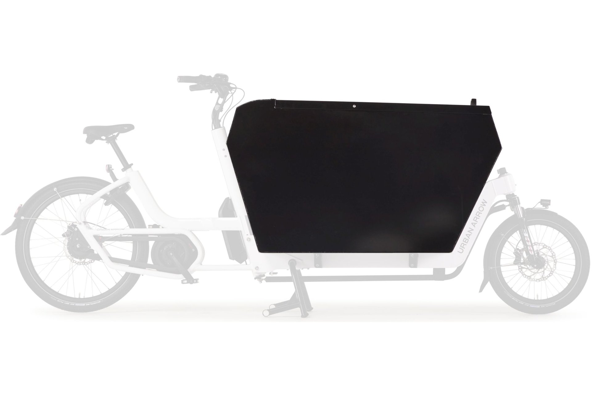 Urban Arrow Aluminium Kiste XL schwarz