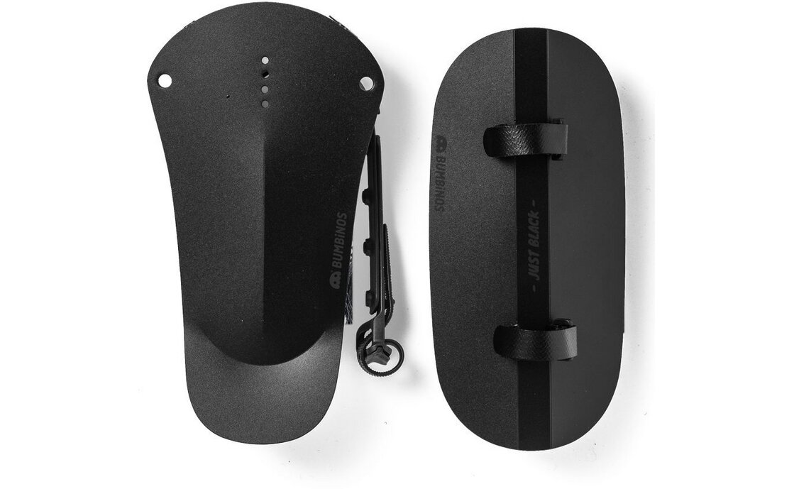 BUMBINOS Spritzschutz HR + Rahmen Splash Pack Just Black