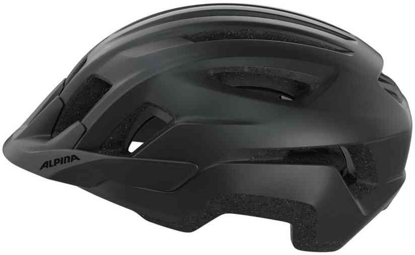 Alpina HAGA LED Helm Black Matt 55-59 Cm