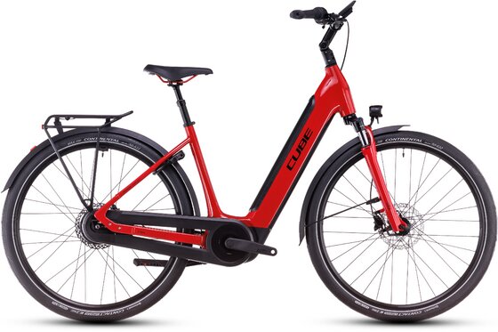 Aluminium - E-Bike City - Cube Supreme Hybrid Comfort Pro 625 - 625 Wh - 28 Zoll - Tiefeinsteiger