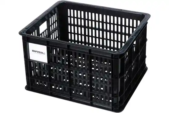 Lenkerkörbe - Basil Fahrradkiste Crate M, Kunststoff - 29,5L