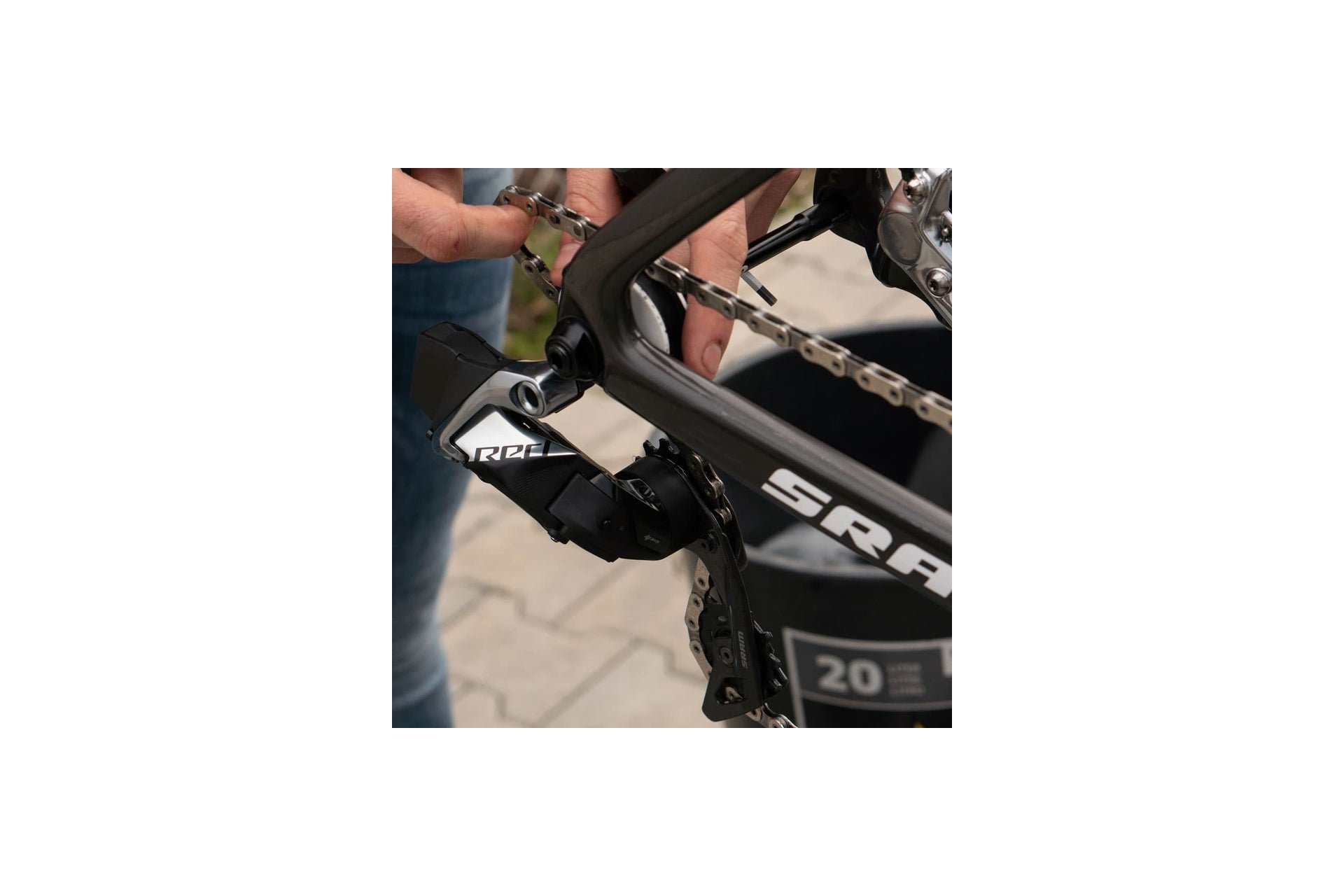 Dynamic Pocket Sprocket Kettenhalter für 12 mm Steckachsen