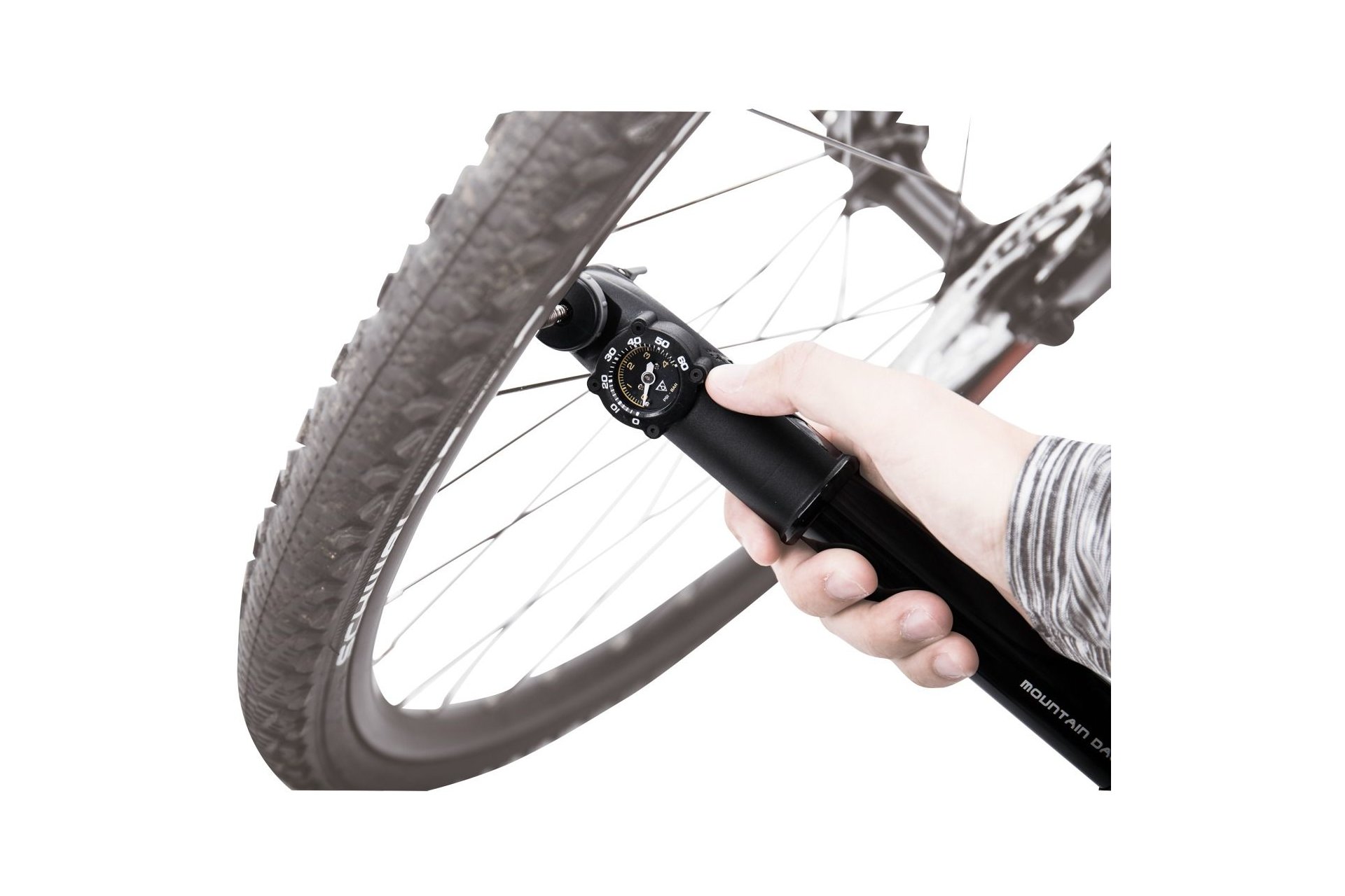 Topeak Mountain DA G Minipumpe mit Manometer