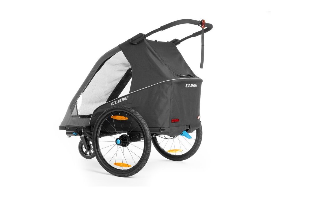 Cube Kinder Fahrradanh&auml;nger Double PURE