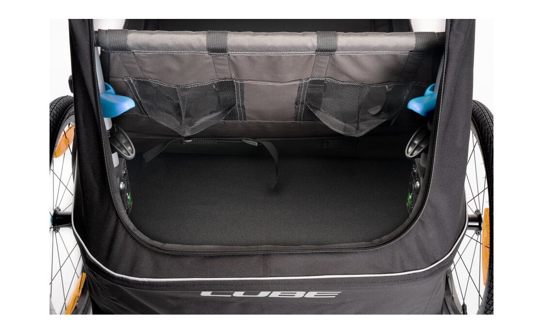 Cube Kinder Fahrradanh&auml;nger Double PURE