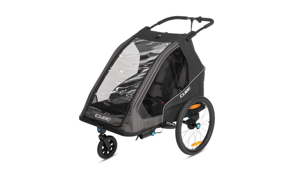 Cube Kinder Fahrradanh&auml;nger Double PURE