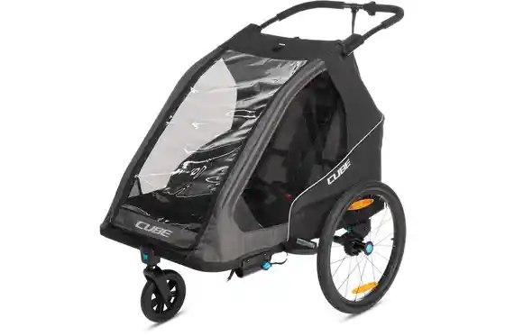 Kinderanhänger - Cube Kinder Fahrradanh&auml;nger Double PURE