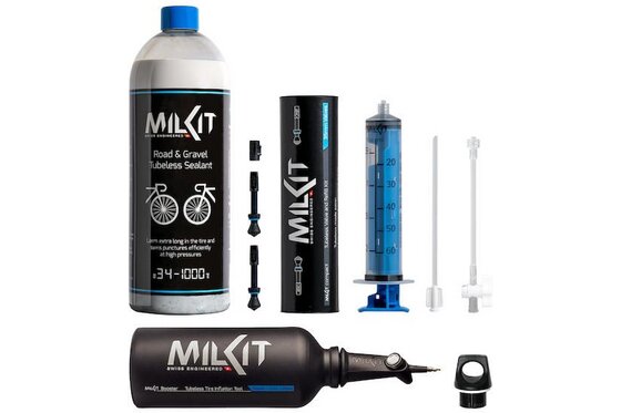 MILKIT - MILKIT Tubeless-Bundle Road & Gravel - 35 mm Ventile