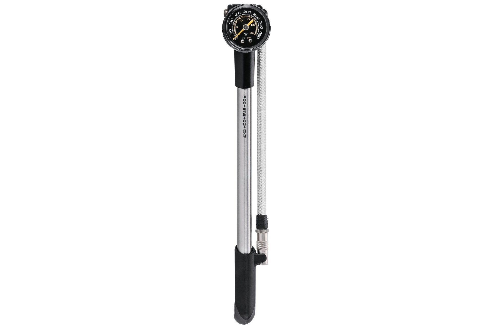Topeak Pocket Shock DXG XL Gabel-/ Dämpferpumpe Stahlflex