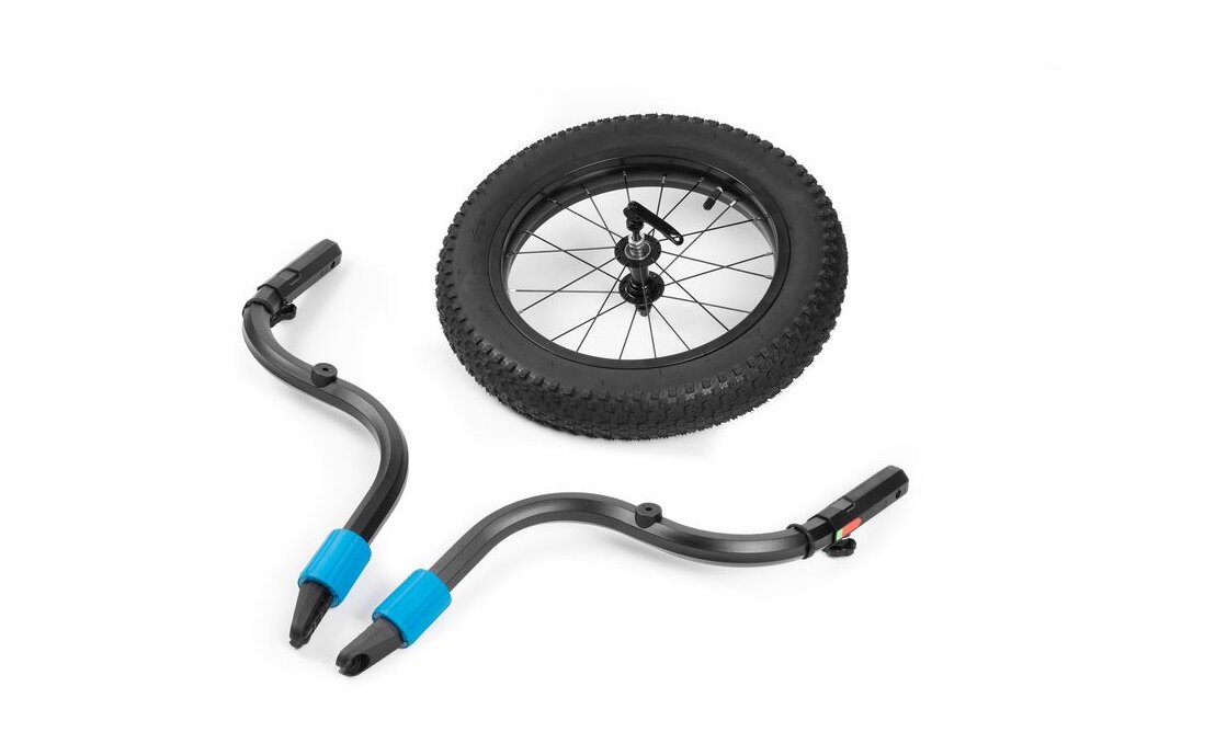 Cube Fat Wheel Jogger Kit f&uuml;r Kinder Fahrradanh&auml;nger Double