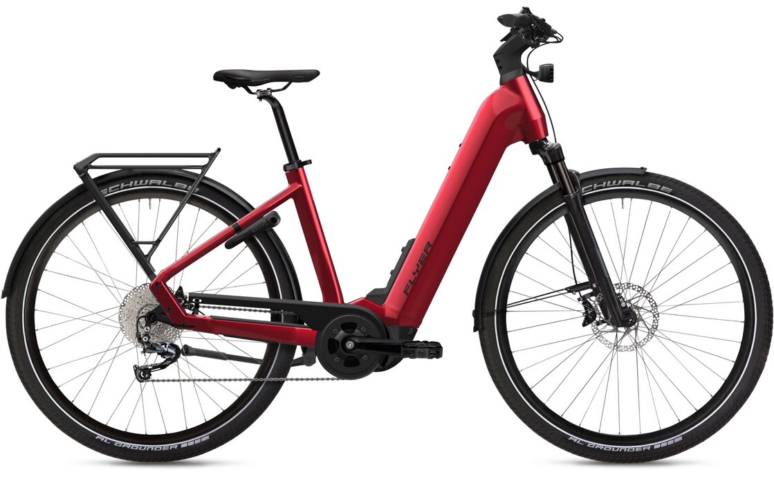 Flyer Upstreet 5.10 Comfort - 630 Wh - 28 Zoll - Tiefeinsteiger - 2024