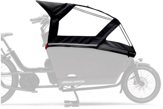 Lastenrad Zubehör - Urban Arrow Regenzelt Family