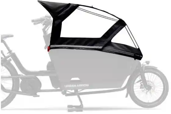Lastenrad Zubehör - Urban Arrow Regenzelt Family