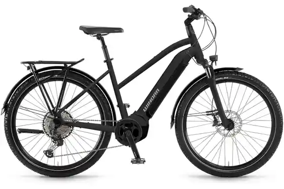 Kettenschaltung - E-Bike-Pedelec - Winora Yucatan 12 Pro - 630 Wh - 27,5 Zoll - Trapez
