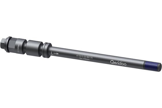Fahrradanhänger Zubehör - Qeridoo Steckachsadapter M12x1,75 167 - 192 mm