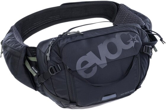 mit Flaschenhalter - Hüfttaschen-Hip Bags - Evoc Hip Pack Pro 3 + Trinkblase 1,5