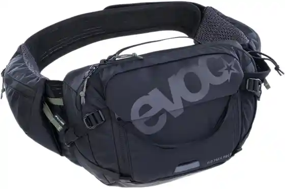 mit Flaschenhalter - Hüfttaschen-Hip Bags - Evoc Hip Pack Pro 3 + Trinkblase 1,5 L
