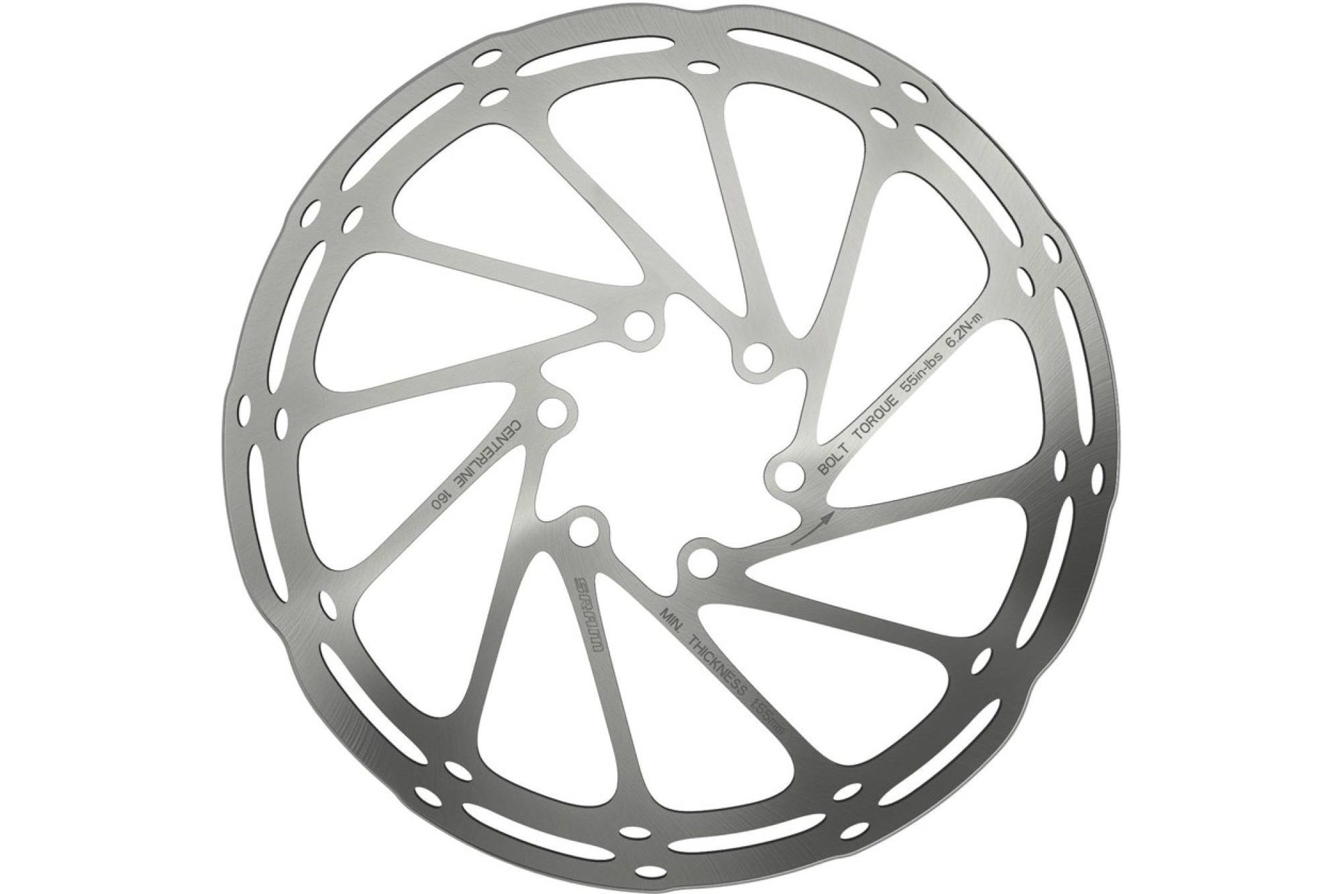 SRAM Bremsscheibe Centerline Rounded 140mm, zweiteilig, 6-Loch