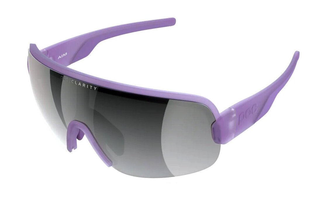 POC Aim - Purple Quartz Translucent/Violet/Silver Mirror