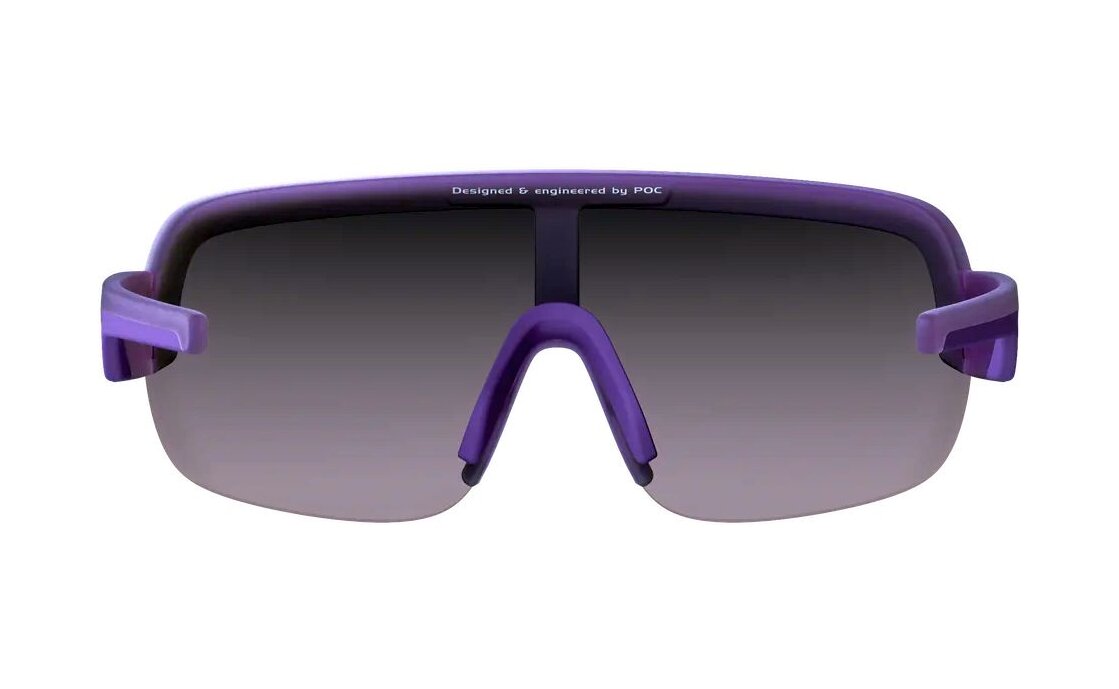 POC Aim - Purple Quartz Translucent/Violet/Silver Mirror