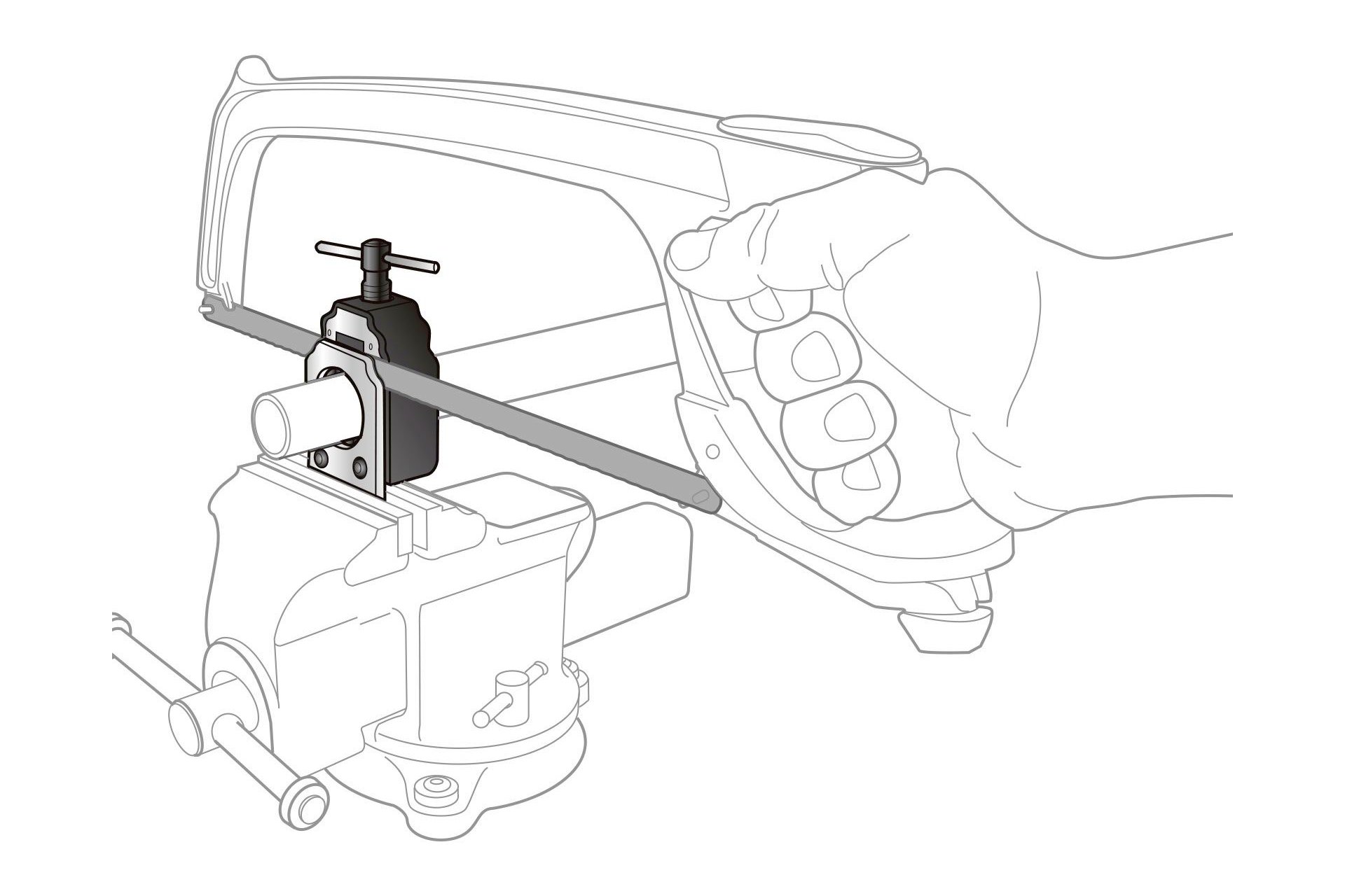 Topeak Threadless Saw Guide