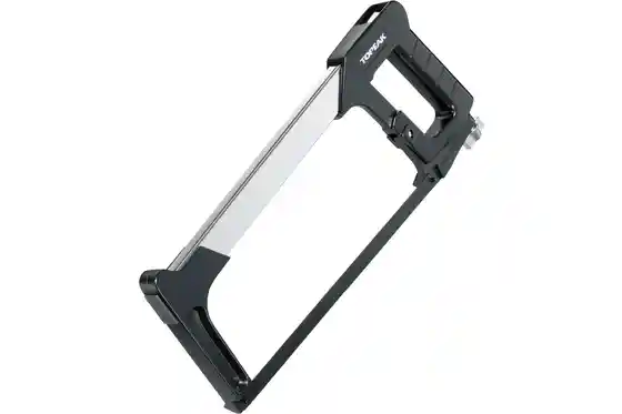 Mess-& Schneidwerkzeug - Topeak HackSaw 12 Zoll Bügelsäge mit Metallsägeblatt