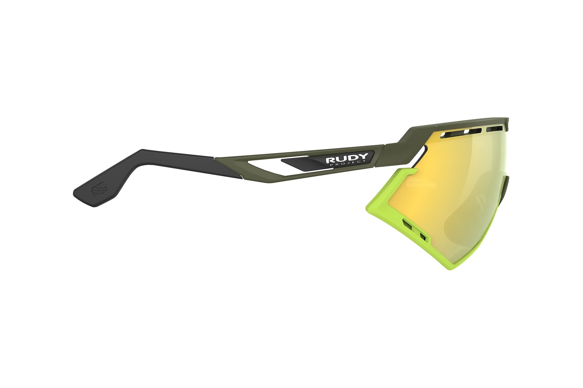 Rudy Project Defender Olive Matte - Multilaser Yellow