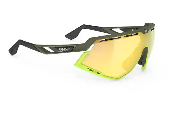 XXL Sale % - Rudy Project Defender Olive Matte - Multilaser Yellow