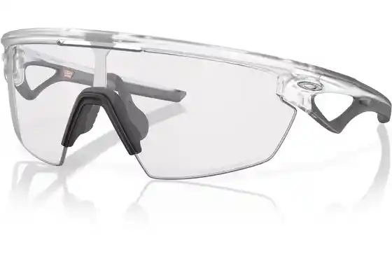 transparent - Sport-Sonnenbrillen - Oakley Sphaera Matte Clear - Clear Photochromic