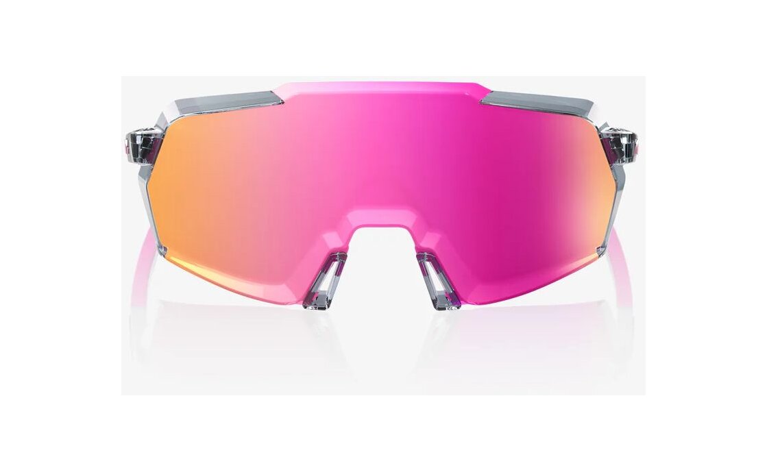 100 Percent Korbin Polished Translucent Grey / Mirror Lens