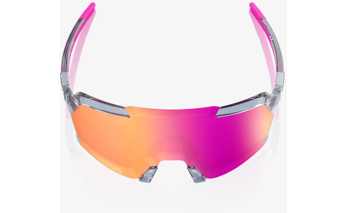 100 Percent Korbin Polished Translucent Grey / Mirror Lens