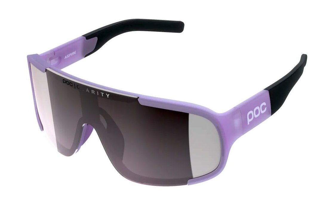 POC Aspire - Purple Quartz Translucent/Violet/Silver Mirror