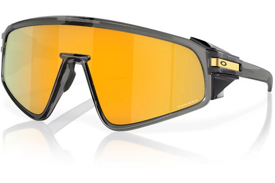 Fahrradzubehör Sale - Oakley Latch Panel Grey Smoke - Prizm 24K