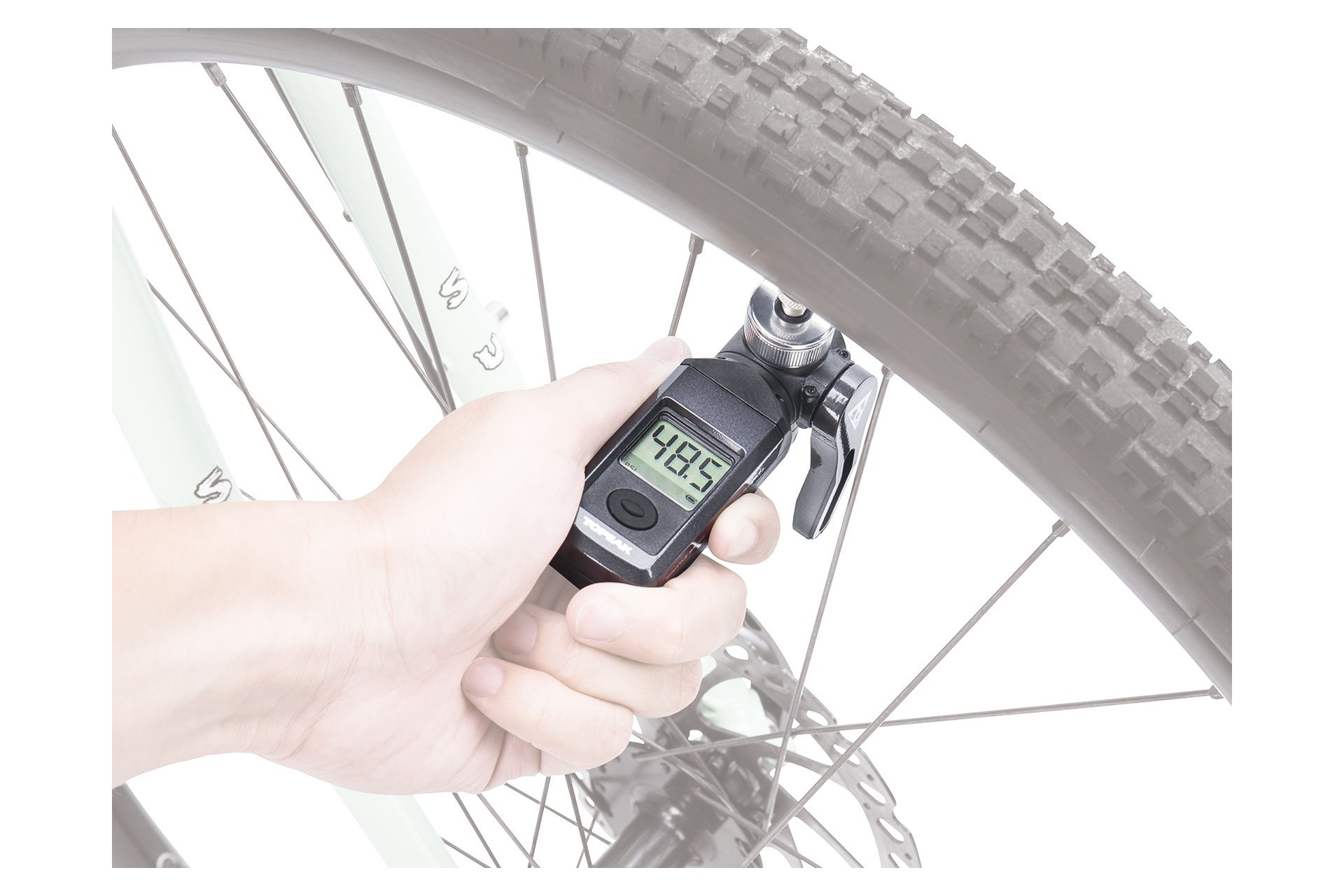Topeak Shuttle Gauge Digital Manometer/Druckluftprüfer