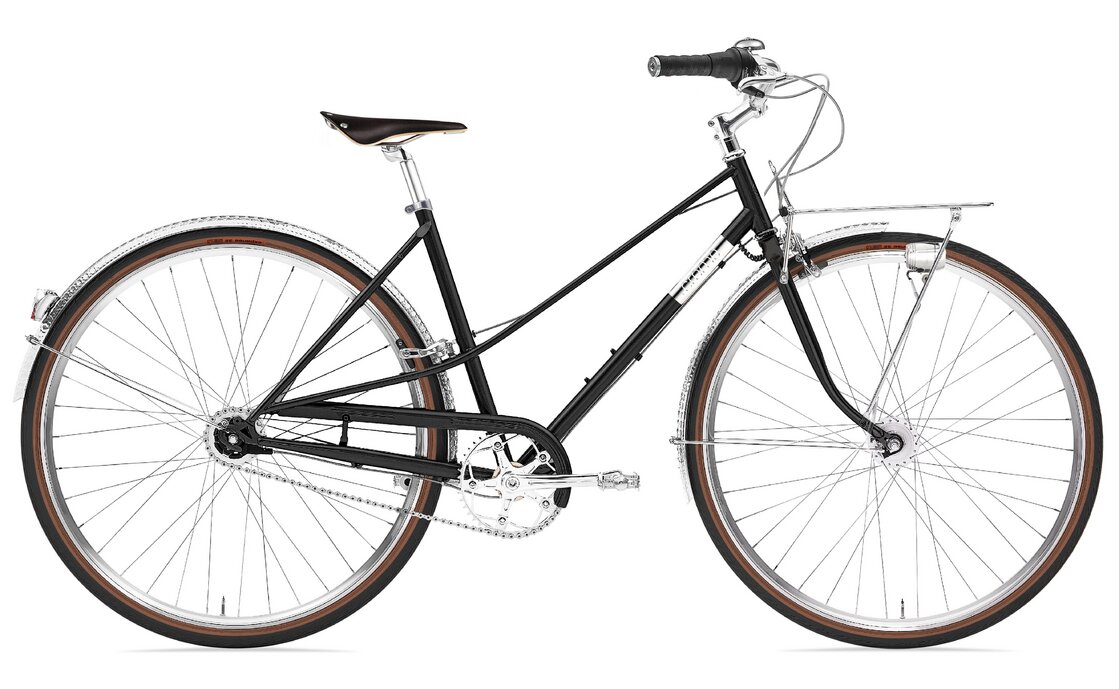 Creme Caferacer Lady Doppio - 28 Zoll - Trapez