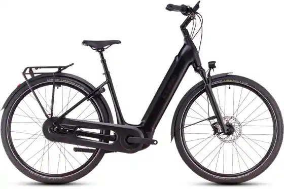 Schwarz - E-Bike-Pedelec - Cube Supreme Hybrid Comfort SLX 625 - 625 Wh - 28 Zoll - Tiefeinsteiger