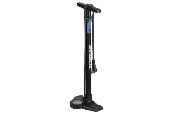 Dunlop-Ventil / DV - Fahrradpumpen - Topeak JoeBlow Roadie EX Standpumpe mit TwinHead