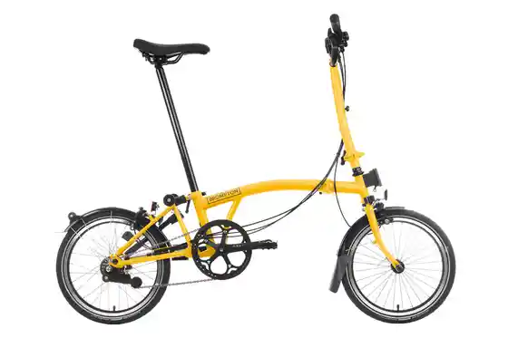 Brompton - Faltrad-Klapprad - Brompton C Line Explore Black Edition - 16 Zoll - Faltrahmen - 2026