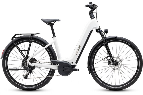 Mit Federung - Fahrräder - Cube Touring Hybrid ONE 600 - 600 Wh - 28 Zoll - Tiefeinsteiger - 2027
