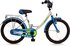 blau silber neon