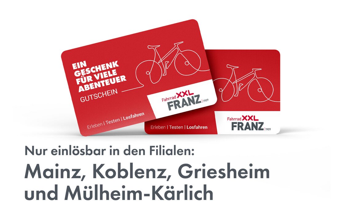 Gutschein Fahrrad XXL Franz
